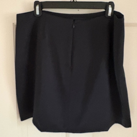 Madewell Satin Mini Black Skirt - Picture 3 of 11